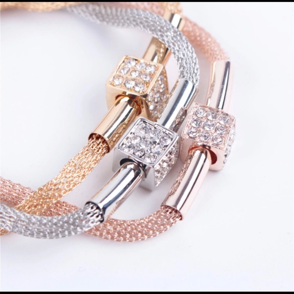 Tri color bracelet